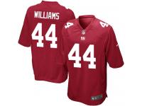 Men Nike NFL New York Giants #44 Andre Williams Red Game Jersey