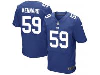 Men Nike NFL New York Giants #59 Devon Kennard Authentic Elite Home Royal Blue Jersey