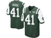 Men Nike NFL New York Jets #41 Buster Skrine Home Green Game Jersey