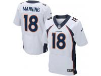 Men Nike NFL Nike Denver Broncos Peyton Manning Authentic Elite White Jersey