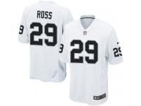 Men Nike NFL Oakland Raiders #29 Brandian Ross Road White Game Jersey
