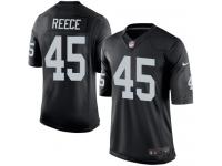 Men Nike NFL Oakland Raiders #45 Marcel Reece Home Black Limited Jersey