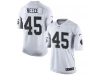 Men Nike NFL Oakland Raiders #45 Marcel Reece Road White Limited Jersey