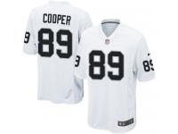 Men Nike NFL Oakland Raiders #89 Amari Cooper Road White Game Jersey