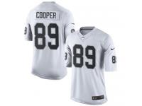 Men Nike NFL Oakland Raiders #89 Amari Cooper Road White Limited Jersey