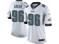 Men Nike NFL Philadelphia Eagles #96 Bennie Logan Road White Limited Jersey