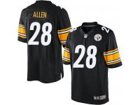 Men Nike NFL Pittsburgh Steelers #28 Cortez Allen Home Black Limited Jersey