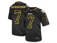 Men Nike NFL Pittsburgh Steelers #7 Ben Roethlisberger Black Limited Jersey