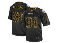Men Nike NFL Pittsburgh Steelers #84 Antonio Brown New Lights Out Black Limited Jersey