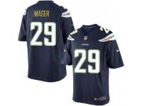 Men Nike NFL San Diego Chargers #29 Craig Mager Home Navy Blue Limited Jersey