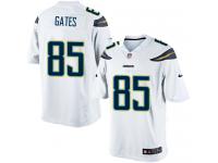 Men Nike NFL San Diego Chargers #85 Antonio Gates Road White Limited Jersey