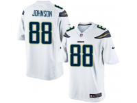 Men Nike NFL San Diego Chargers #88 David Johnson Road White Limited Jersey