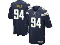 Men Nike NFL San Diego Chargers #94 Corey Liuget Home Navy Blue Game Jersey