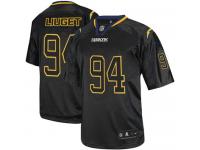 Men Nike NFL San Diego Chargers #94 Corey Liuget Lights Out Black Limited Jersey