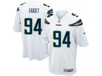Men Nike NFL San Diego Chargers #94 Corey Liuget Road White Game Jersey