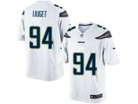 Men Nike NFL San Diego Chargers #94 Corey Liuget Road White Limited Jersey