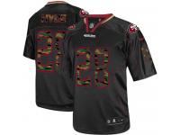 Men Nike NFL San Francisco 49ers #28 Carlos Hyde Black Camo Fashion Limited Jersey
