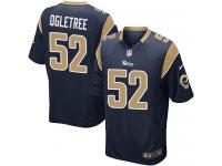 Men Nike NFL St. Louis Rams #52 Alec Ogletree Home Navy Blue Game Jersey