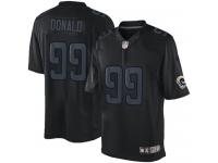 Men Nike NFL St. Louis Rams #99 Aaron Donald Black Impact Limited Jersey