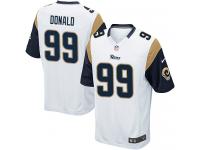 Men Nike NFL St. Louis Rams #99 Aaron Donald Road White Game Jersey