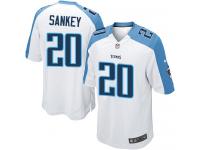 Men Nike NFL Tennessee Titans #20 Bishop Sankey Road White Limited Jersey
