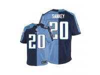 Men Nike NFL Tennessee Titans #20 Bishop Sankey Team Two Tone Limited Jersey