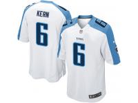 Men Nike NFL Tennessee Titans #6 Brett Kern Road White Limited Jersey