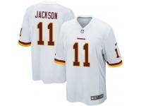 Men Nike NFL Washington Redskins #11 DeSean Jackson Road White Game Jersey