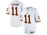 Men Nike NFL Washington Redskins #11 DeSean Jackson Road White Limited Jersey