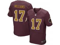 Men Nike NFL Washington Redskins #17 Doug Williams Authentic Elite Burgundy Red 80th Anniversary Jersey