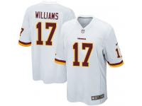 Men Nike NFL Washington Redskins #17 Doug Williams Road White Game Jersey