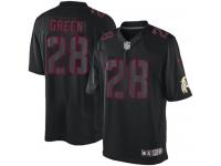 Men Nike NFL Washington Redskins #28 Darrell Green Black Impact Limited Jersey