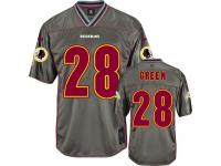 Men Nike NFL Washington Redskins #28 Darrell Green Grey Vapor Limited Jersey