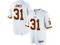 Men Nike NFL Washington Redskins #31 Matt Jones Road White Limited Jersey