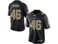 Men Nike NFL Washington Redskins #46 Alfred Morris Black Salute to Service Limited Jersey