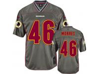 Men Nike NFL Washington Redskins #46 Alfred Morris Grey Vapor Limited Jersey