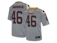Men Nike NFL Washington Redskins #46 Alfred Morris Lights Out Grey Limited Jersey