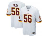 Men Nike NFL Washington Redskins #56 Perry Riley Road White Game Jersey