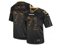 Men Nike NFL Washington Redskins #71 Charles Mann Black Camo Fashion Limited Jersey