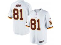 Men Nike NFL Washington Redskins #81 Art Monk Road White Limited Jersey