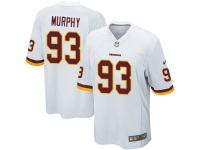 Men Nike NFL Washington Redskins #93 Trent Murphy Road White Game Jersey