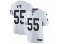 Men Nike Oakland Raiders #55 Marquel Lee White Vapor Untouchable Limited Player NFL Jersey