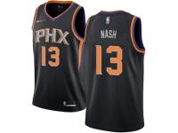 Men Nike Phoenix Suns #13 Steve Nash  Black Alternate NBA Jersey Statement Edition