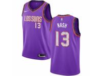 Men Nike Phoenix Suns #13 Steve Nash  Purple NBA Jersey - 2018/19 City Edition