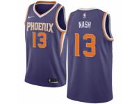 Men Nike Phoenix Suns #13 Steve Nash  Purple Road NBA Jersey - Icon Edition