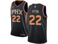 Men Nike Phoenix Suns #22 Deandre Ayton Black NBA Jersey Statement Edition