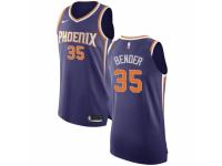 Men Nike Phoenix Suns #35 Dragan Bender Purple Road NBA Jersey - Icon Edition