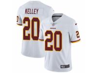 Men Nike Washington Redskins #20 Rob Kelley White Vapor Untouchable Limited Player NFL Jersey