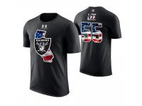 Men Oakland Raiders Marquel Lee #55 Stars and Stripes 2018 Independence Day American Flag T-Shirt