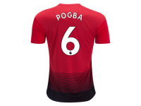 Men Paul Pogba Manchester United 18/19 Home Jersey by adidas